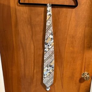 Floral Patterned Men's Tie